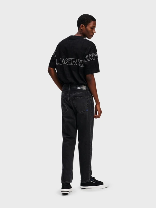 Бавовняні Чоловічі Прямі джинси Karl Lagerfeld Jeans фото 2