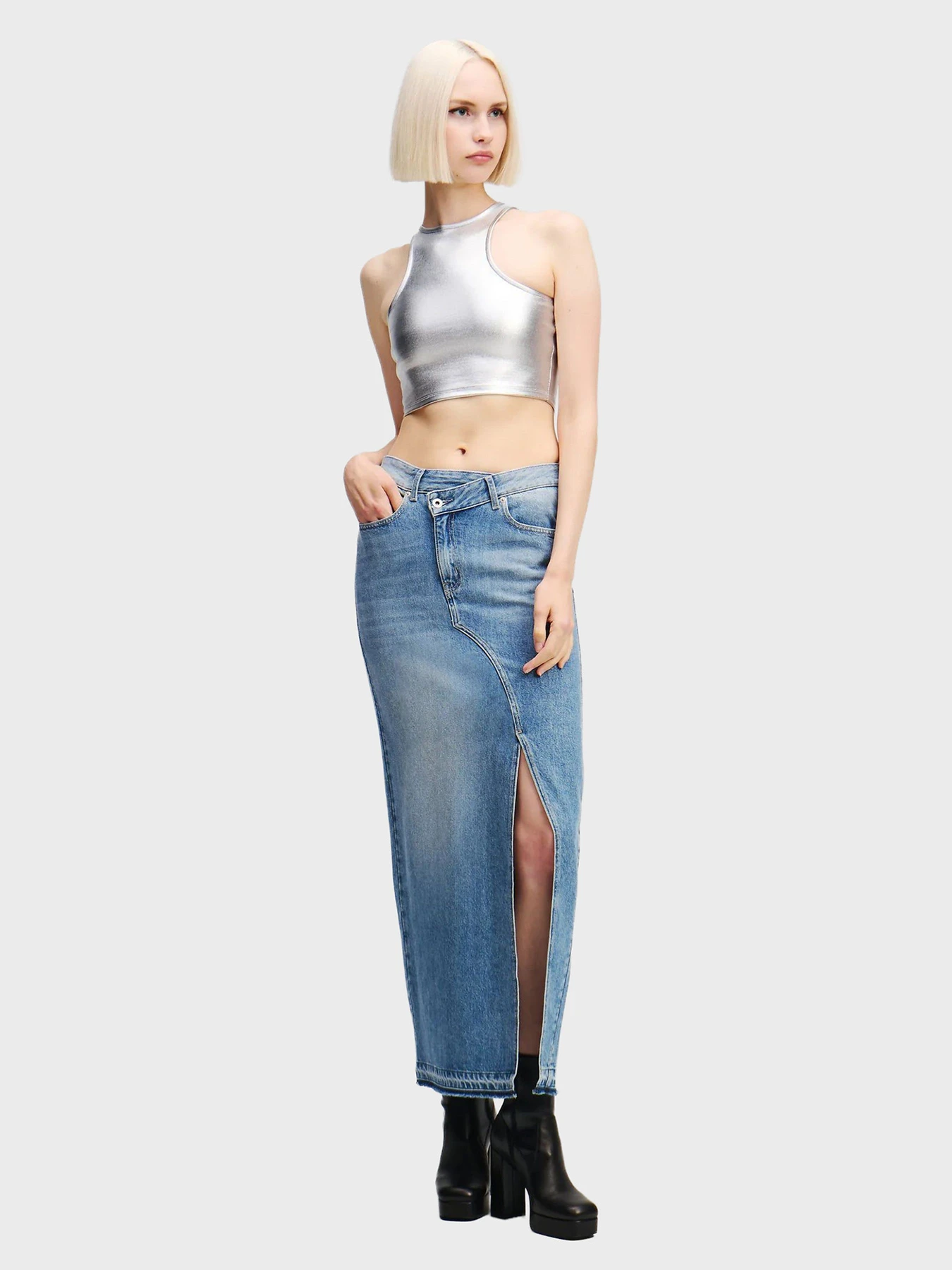 Юбки Karl Lagerfeld Jeans модель A1W12009 Юбки Karl Lagerfeld Jeans модель A1W12009 Фото