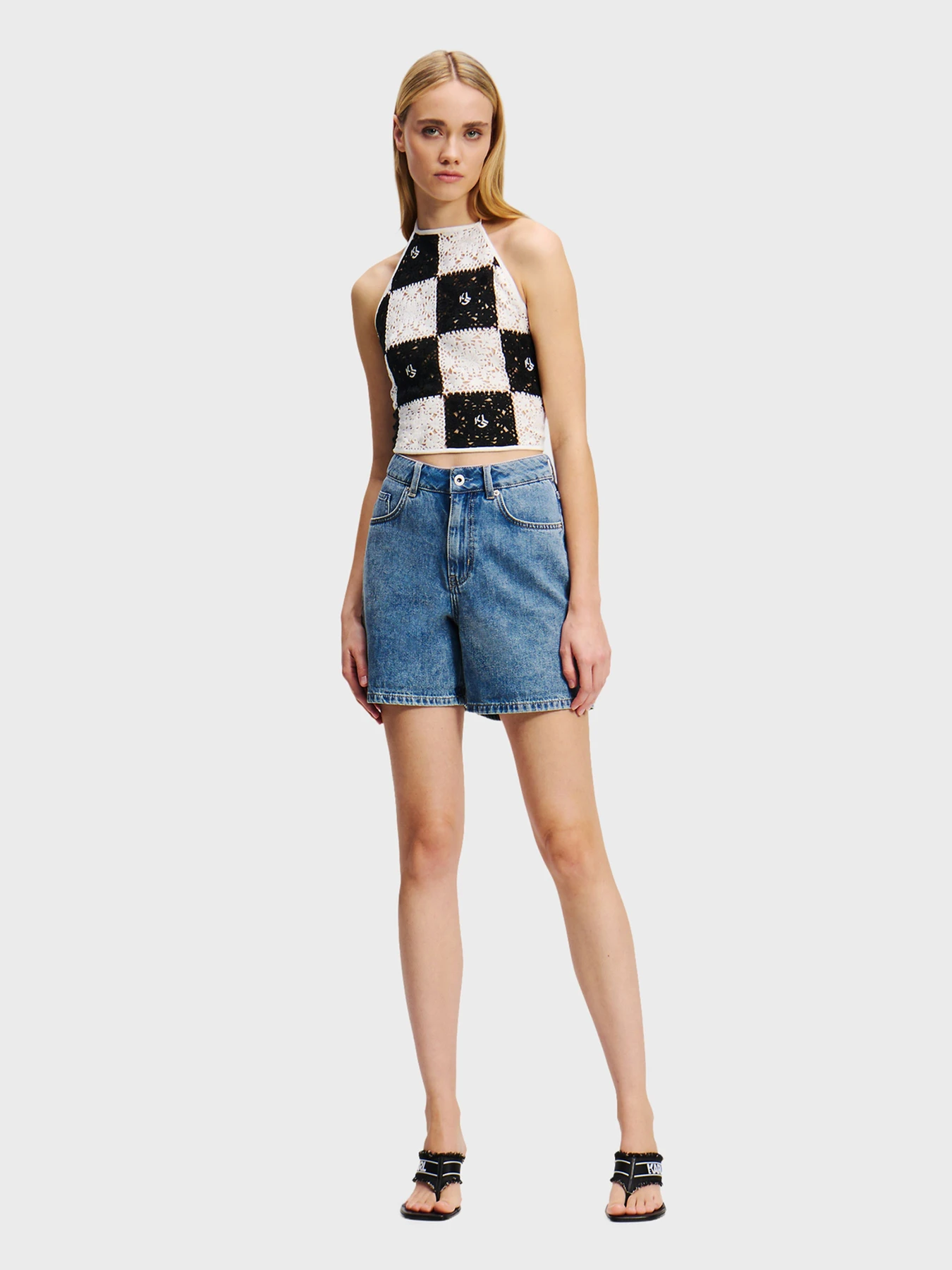 Шорты Karl Lagerfeld Jeans модель A2W10041 Шорты Karl Lagerfeld Jeans модель A2W10041 Фото