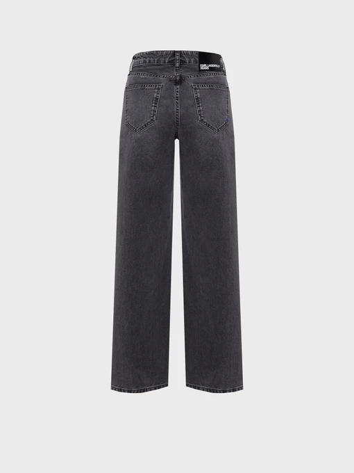 Бавовняні Жіночі Прямі джинси Karl Lagerfeld Jeans фото 2