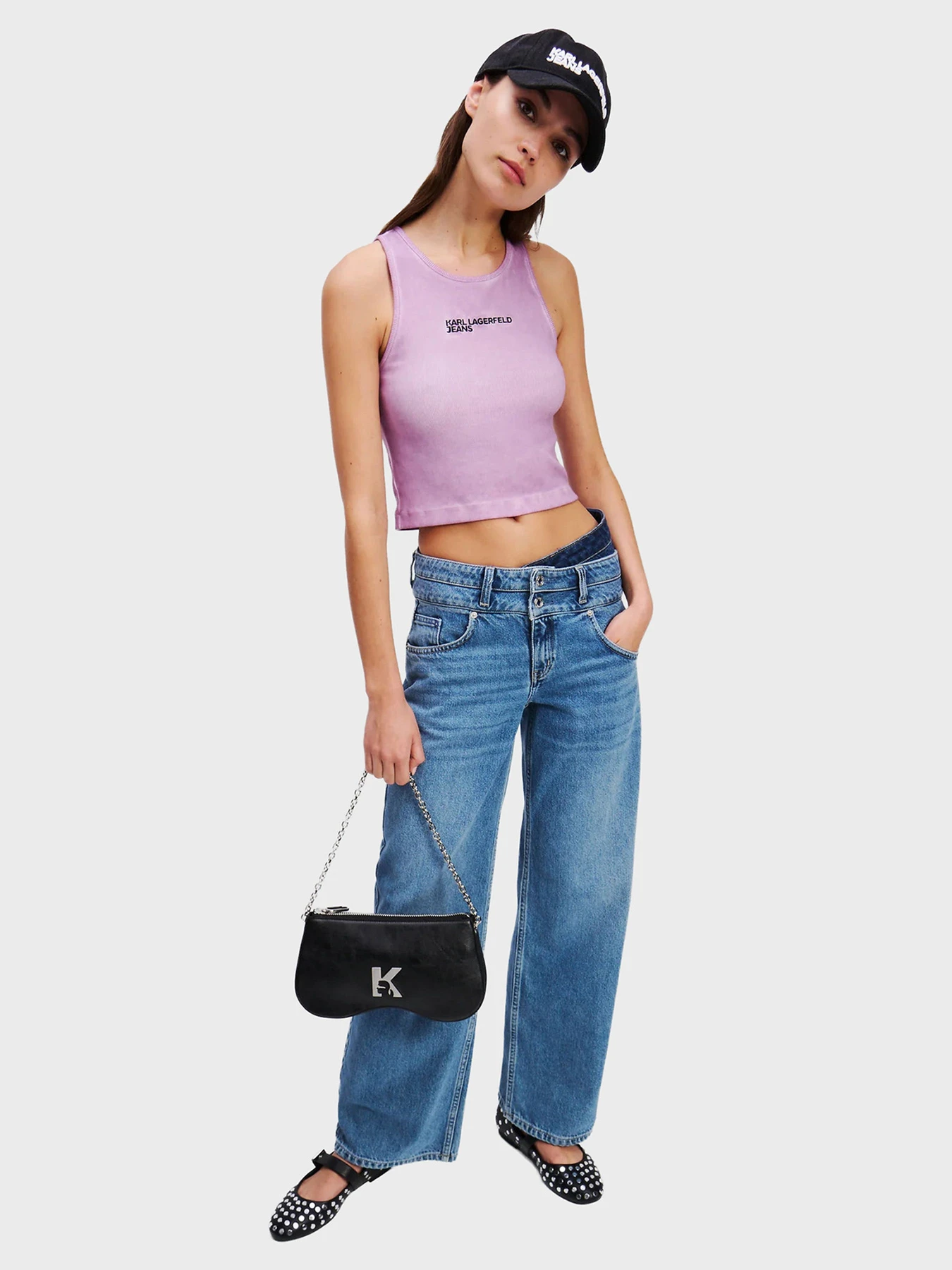 Джинсы Karl Lagerfeld Jeans модель A3W10072 Джинсы Karl Lagerfeld Jeans модель A3W10072 Фото