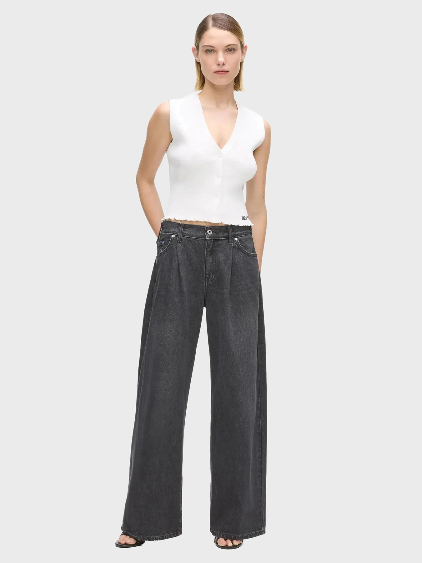 Джинсы Karl Lagerfeld Jeans модель A4W10053 Джинсы Karl Lagerfeld Jeans модель A4W10053 Фото