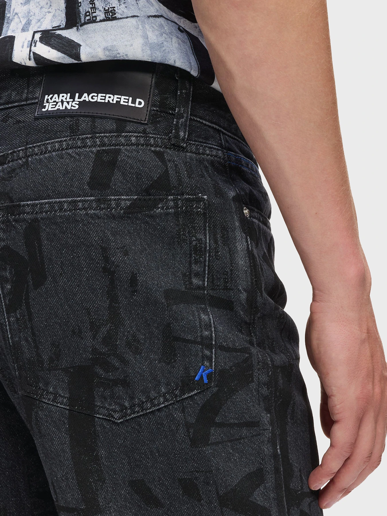 Джинсы Karl Lagerfeld Jeans модель A4M10067 Джинсы Karl Lagerfeld Jeans модель A4M10067 Фото