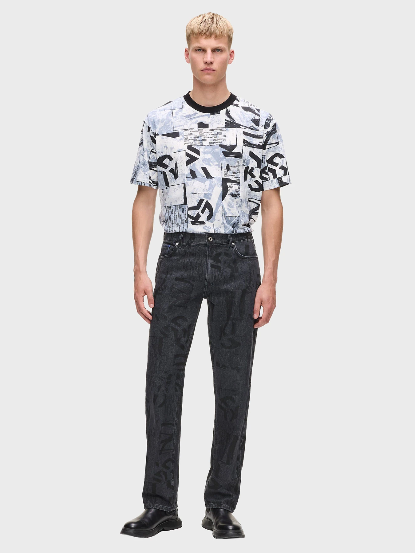 Джинсы Karl Lagerfeld Jeans модель A4M10067 Джинсы Karl Lagerfeld Jeans модель A4M10067 Фото