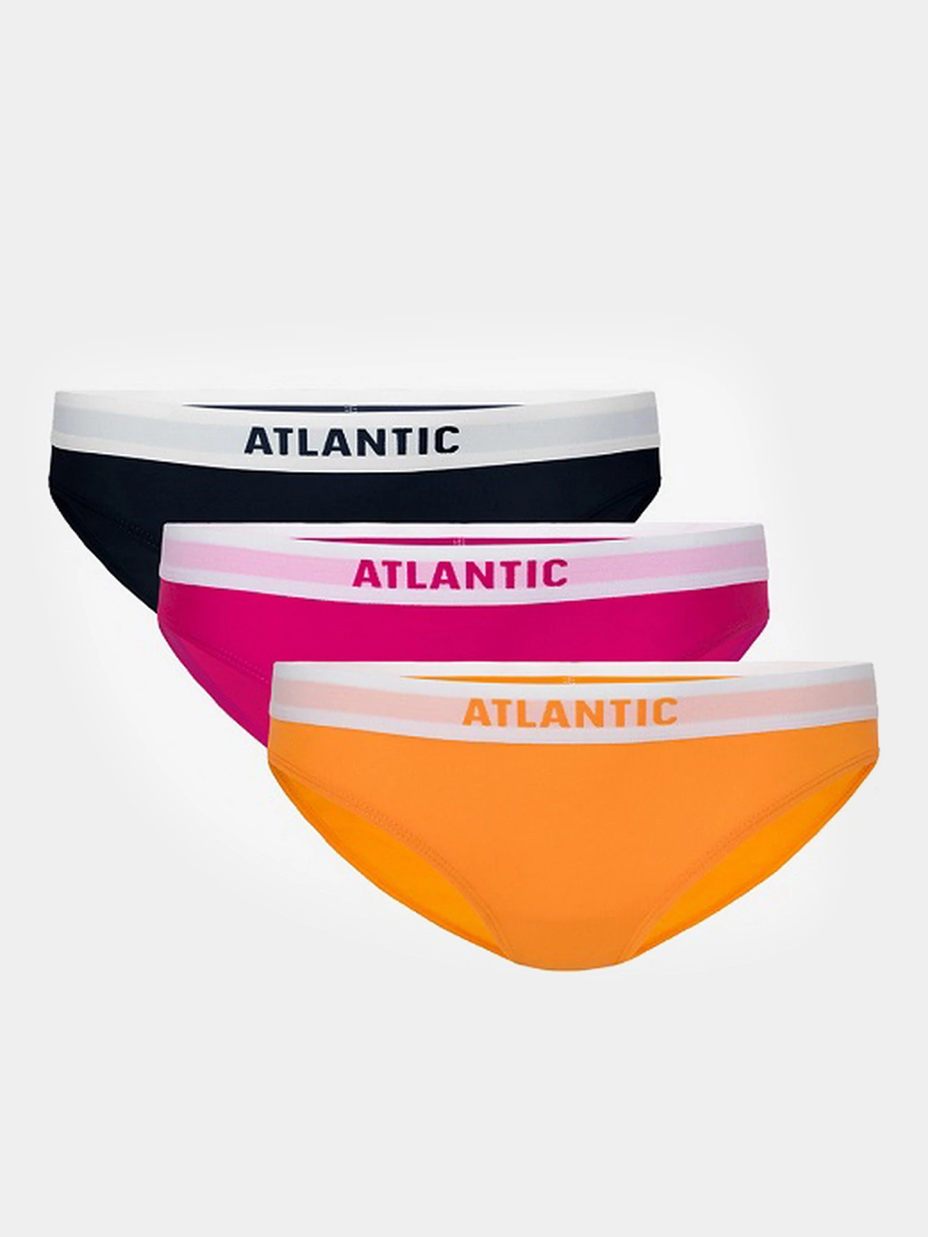 Нижнее белье Atlantic модель 3LP-178_GRA_ROZ_POM Нижнее белье Atlantic модель 3LP-178_GRA_ROZ_POM Фото