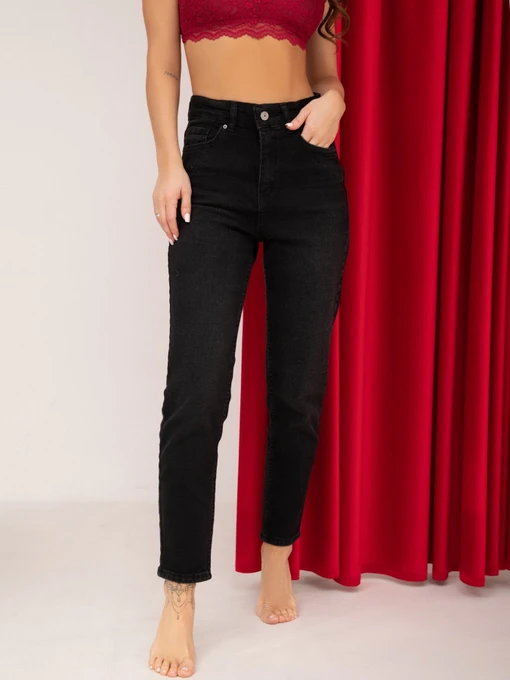 Джинсы ISSA Plus модель WN20-238_black Фото