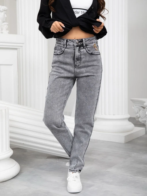 Джинсы ISSA Plus модель WN20-241_grey Фото