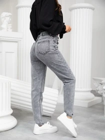 Джинси ISSA Plus модель WN20-241_grey Фото