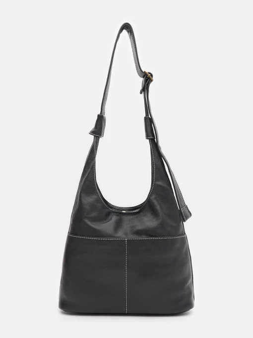 Сумки Borsa Leather модель K1fb102bl-black Фото