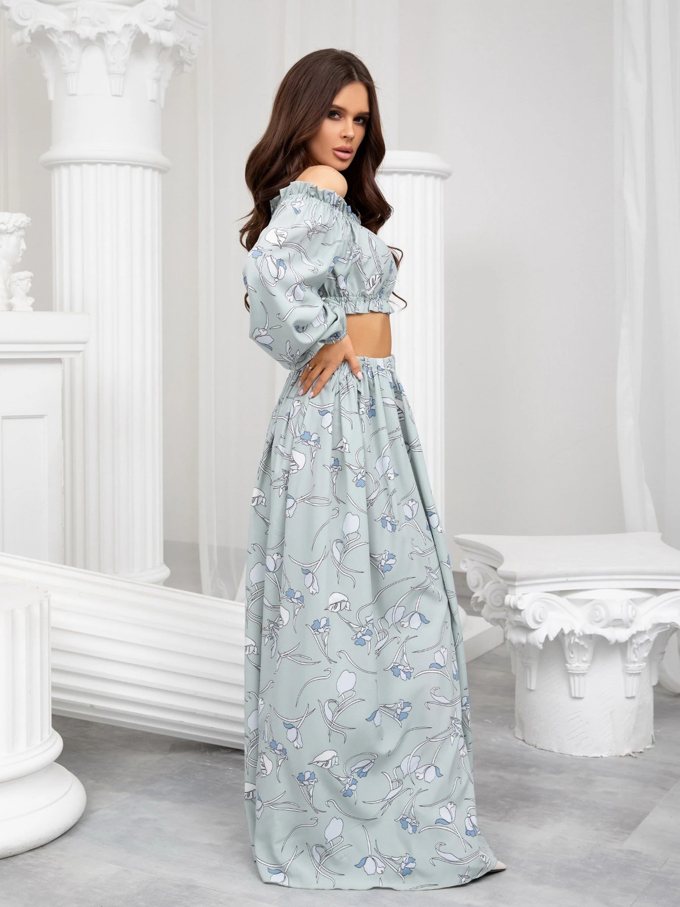 Костюми ISSA Plus модель 13221_mint Фото