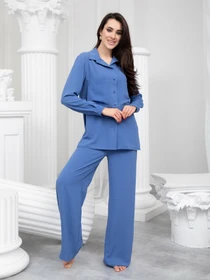 Костюмы ISSA Plus модель 13224_blue Фото