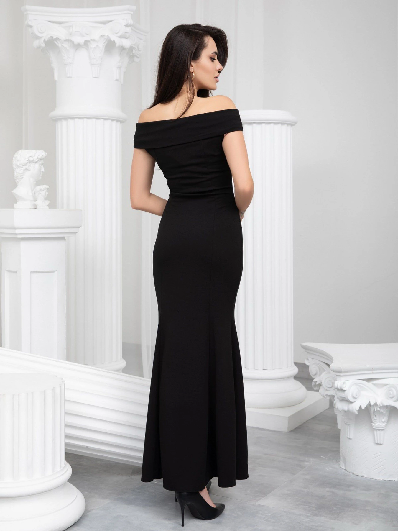 Платья ISSA Plus модель 13186_black Платья ISSA Plus модель 13186_black Фото