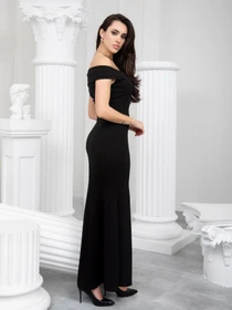 Платья ISSA Plus модель 13186_black Фото