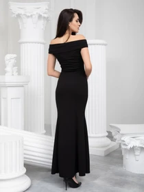 Платья ISSA Plus модель 13186_black Фото
