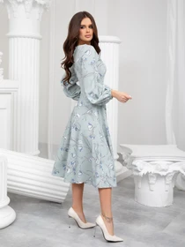 Платья ISSA Plus модель 13211_mint Фото