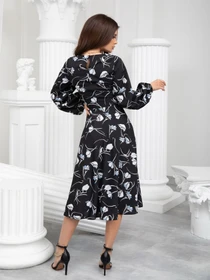 Платья ISSA Plus модель 13211_black Фото
