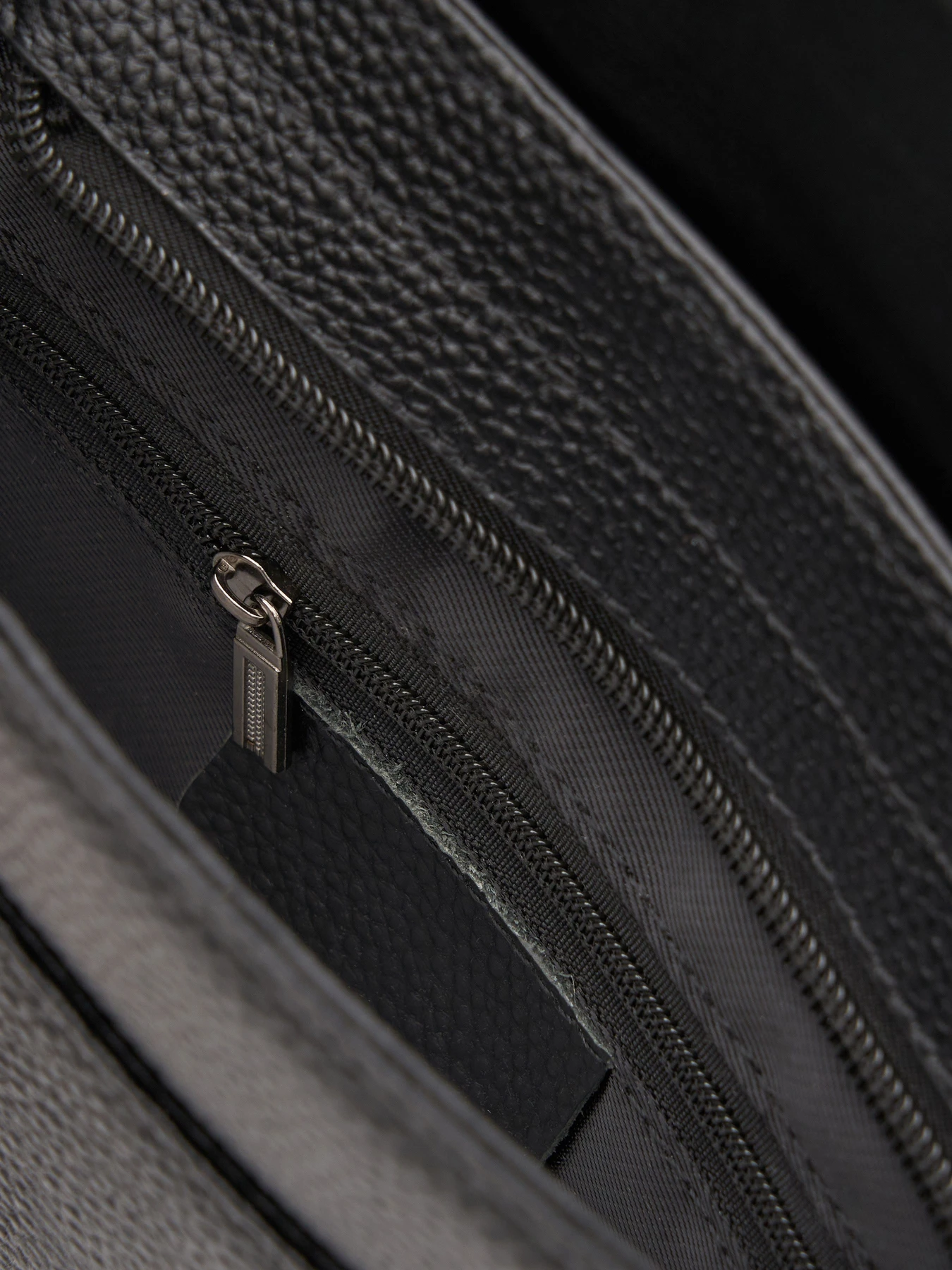 Сумки Borsa Leather модель K18910bl-black Фото