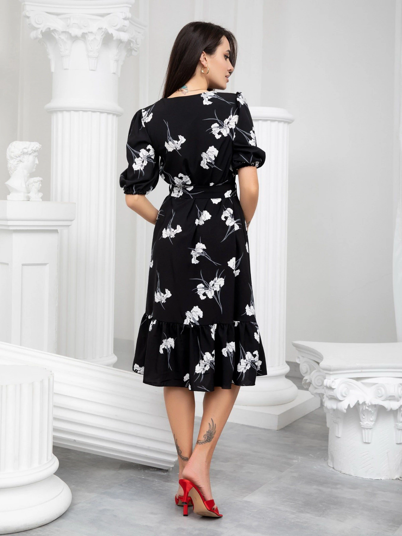 Платья ISSA Plus модель 13234_black Фото