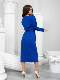 Платья ISSA Plus модель 13242_blue Фото