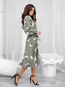 Сукні ISSA Plus модель SA-389_khaki Фото