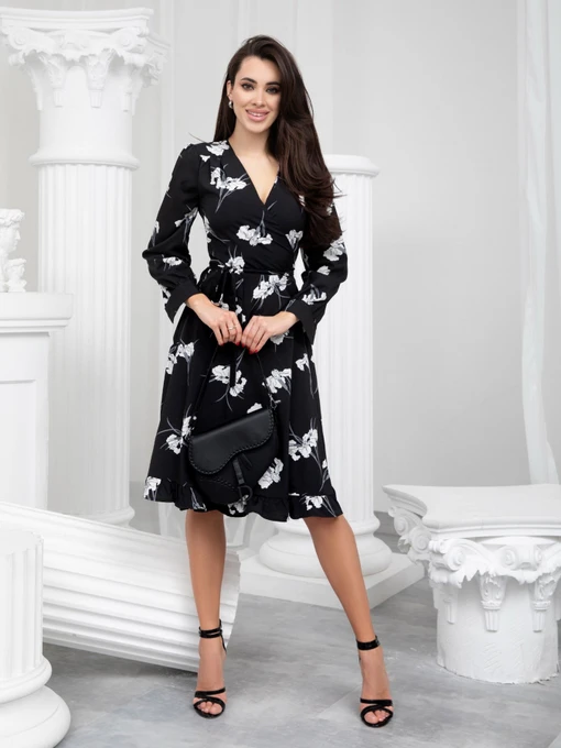 Сукні ISSA Plus модель SA-389_black Фото