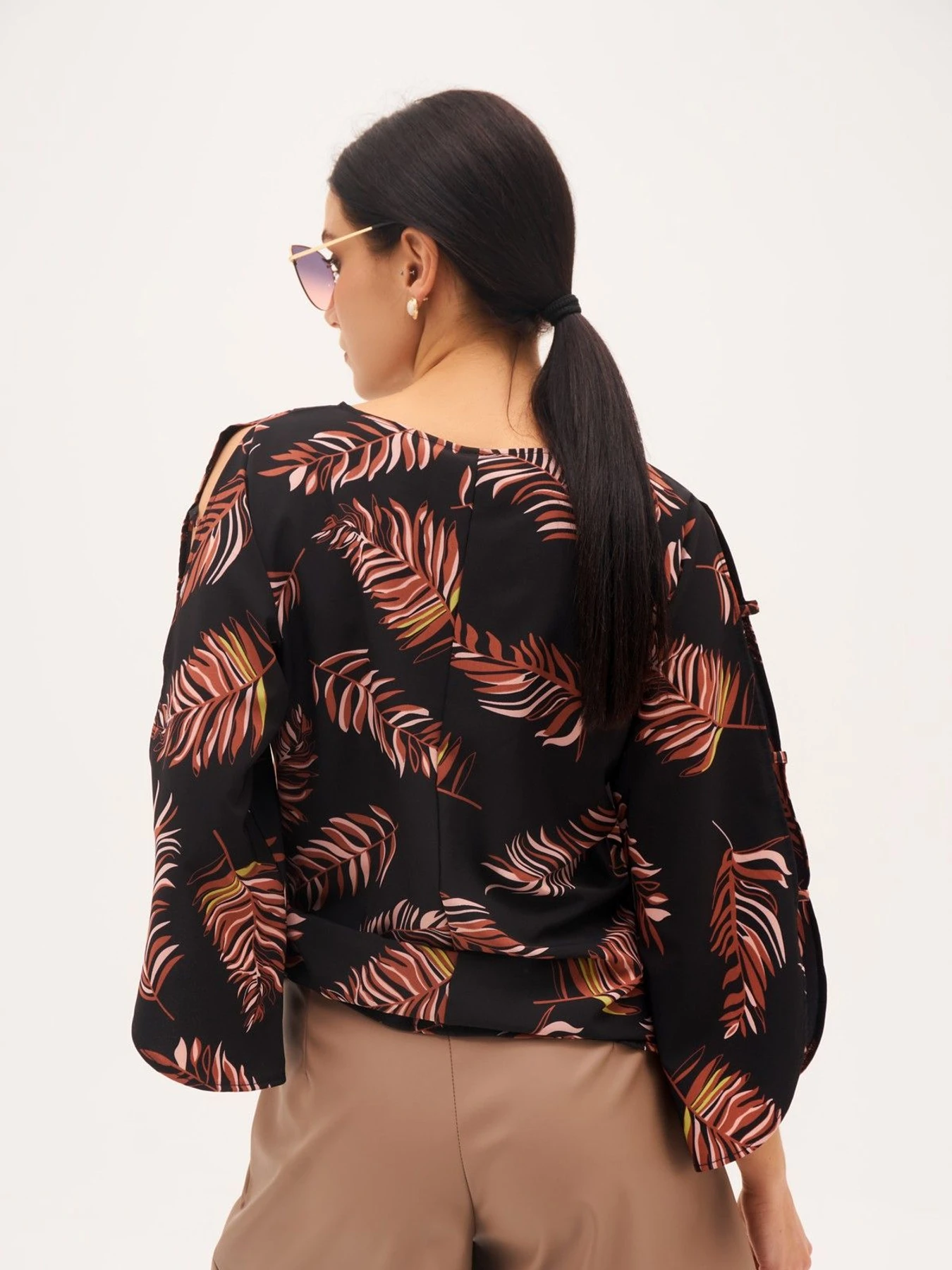 Сорочки ISSA Plus модель SA-269_black Сорочки ISSA Plus модель SA-269_black Фото
