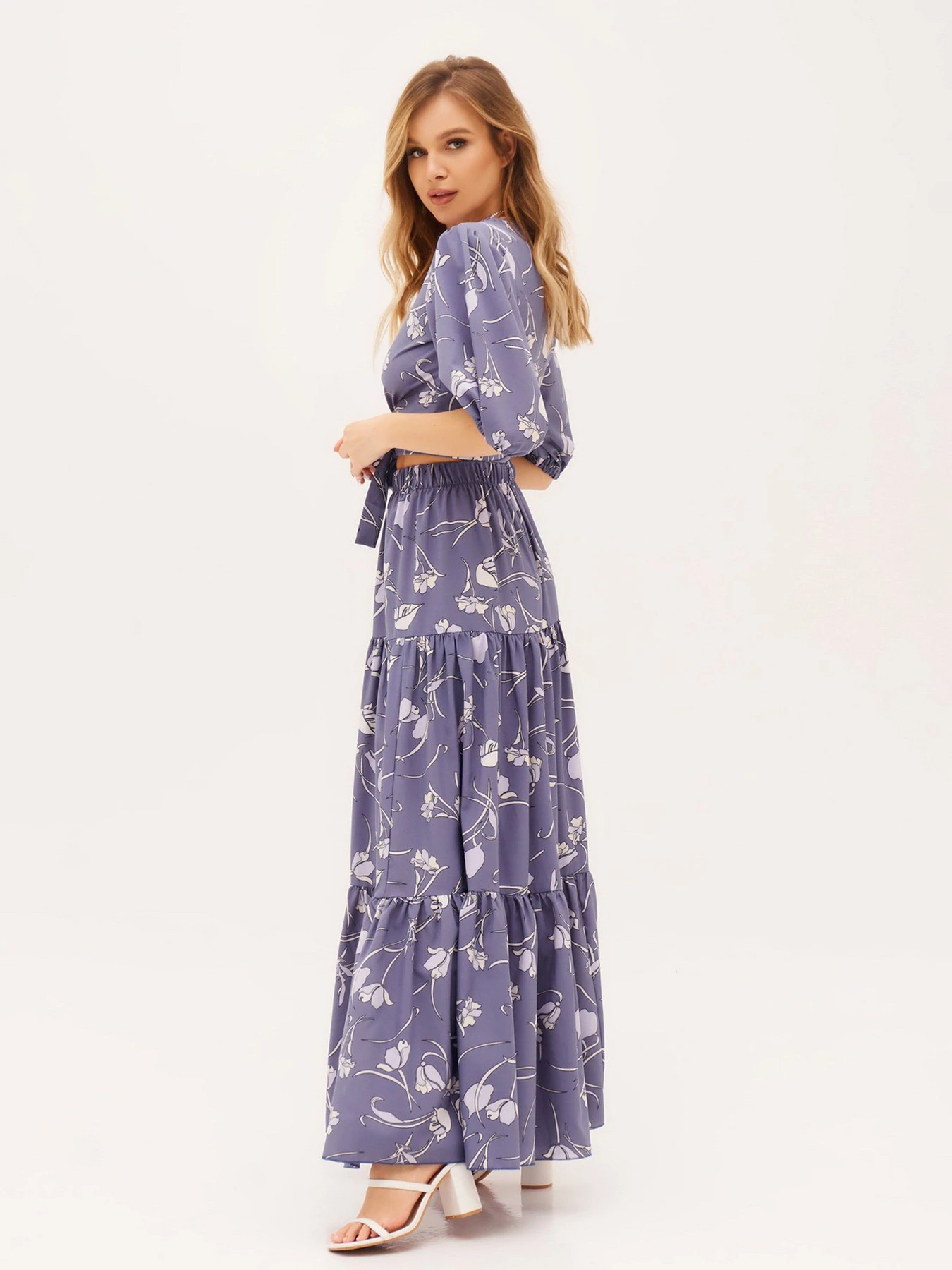 Костюми ISSA Plus модель 13329_blue Костюми ISSA Plus модель 13329_blue Фото