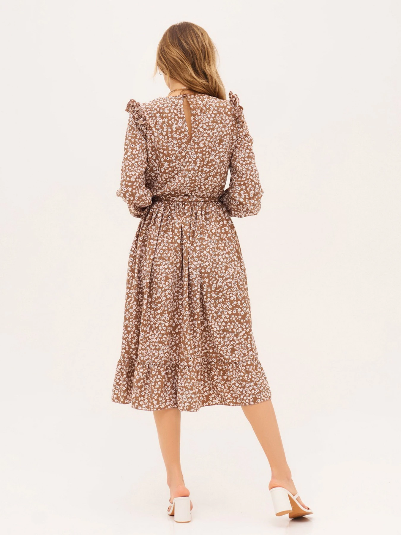 Платья ISSA Plus модель 13298_beige Фото