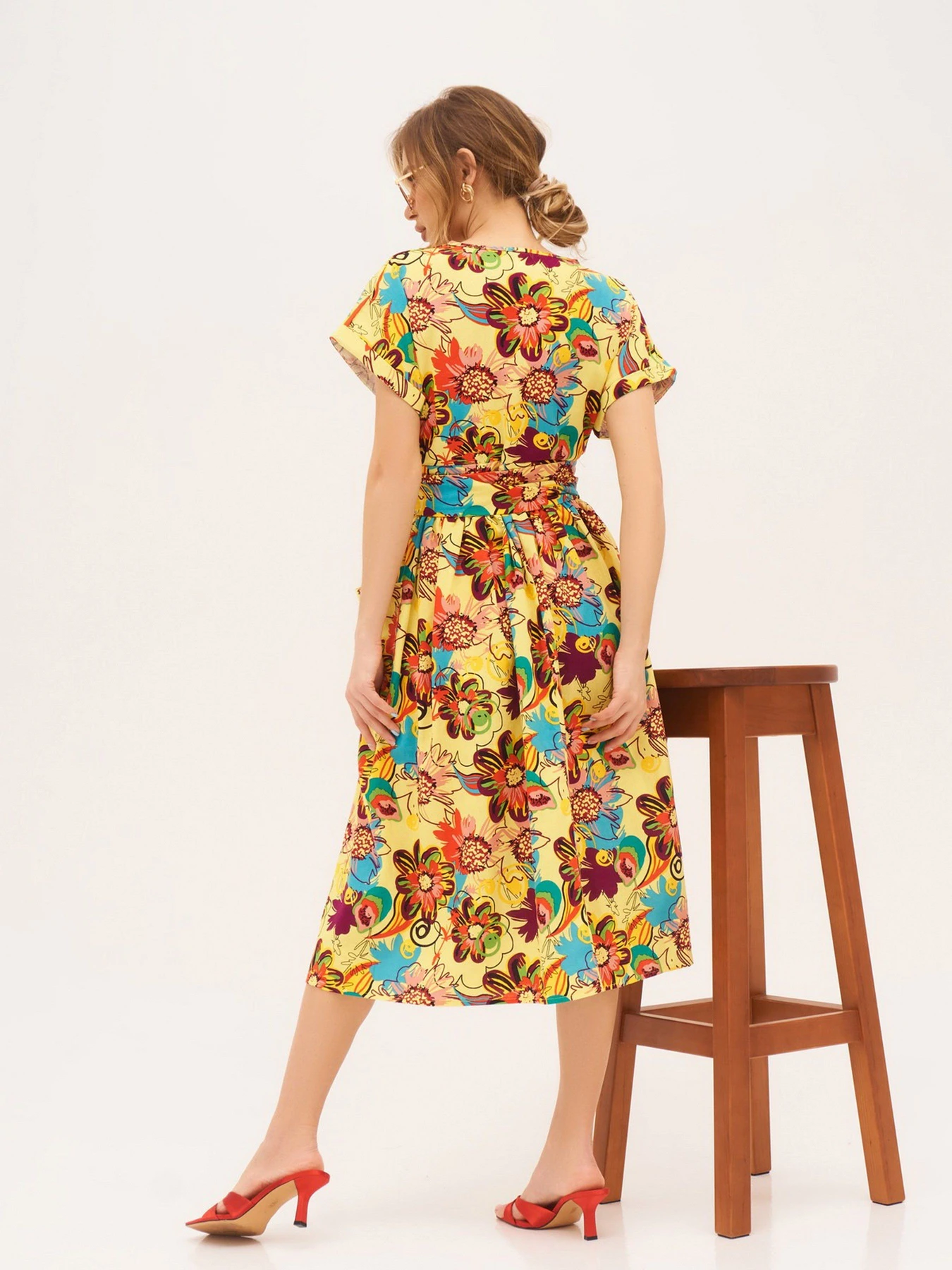 Сукні ISSA Plus модель 13302_multicolor Фото
