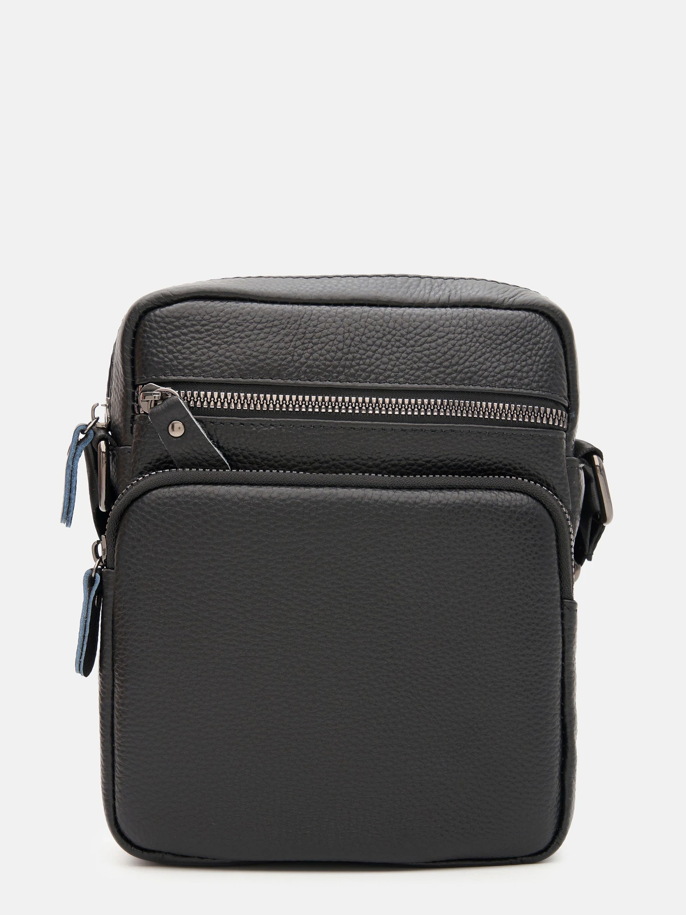 Сумки Borsa Leather модель K18822bl-black Фото