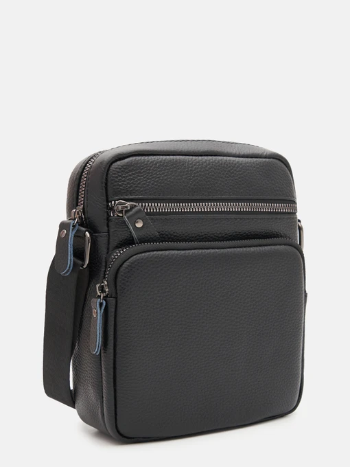 Сумки Borsa Leather модель K18822bl-black Фото