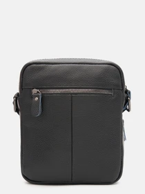 Сумки Borsa Leather модель K18822bl-black Фото