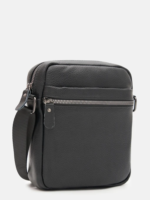 Сумки Borsa Leather модель K18824bl-black Фото