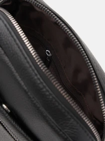 Сумки Borsa Leather модель K18824bl-black Фото