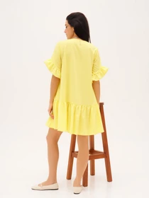 Платья ISSA Plus модель 13306_yellow Фото