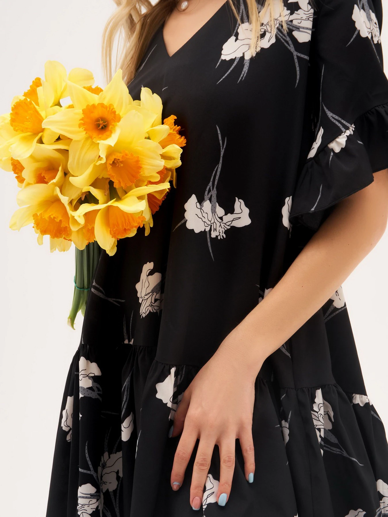 Платья ISSA Plus модель 13307_black Фото