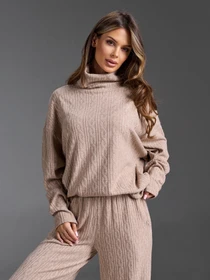 Костюмы ISSA Plus модель 15857_бежевый Фото