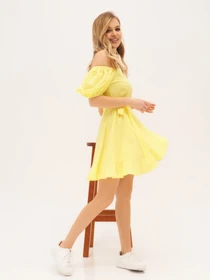 Сукні ISSA Plus модель 13308_yellow Фото