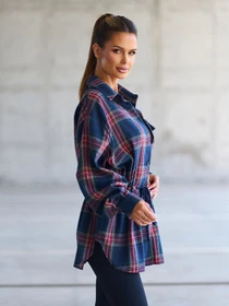 Рубашки ISSA Plus модель 15870_мультиколор Фото