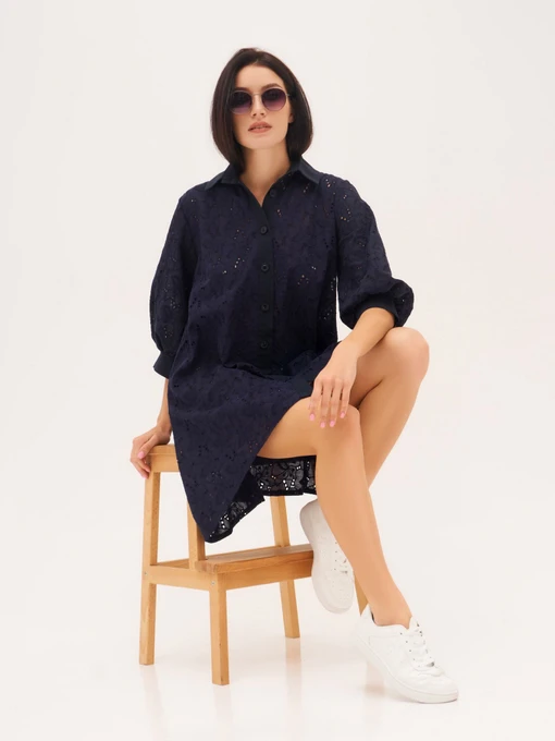 Сукні ISSA Plus модель 13315_blue Фото