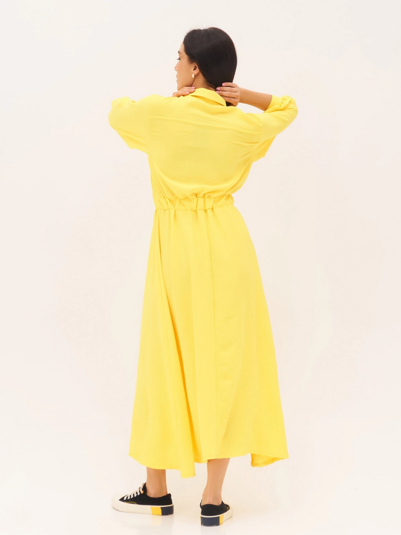 Платья ISSA Plus модель SA-169_yellow Фото
