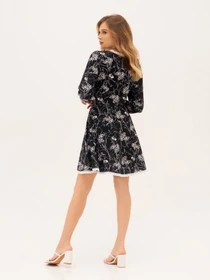Платья ISSA Plus модель SA-393_black Фото