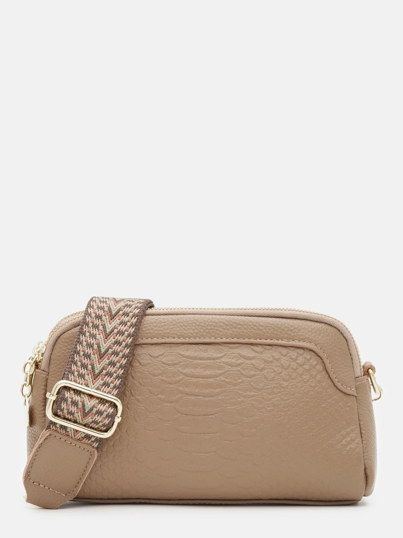 Сумки Borsa Leather модель K12237be-beige Фото