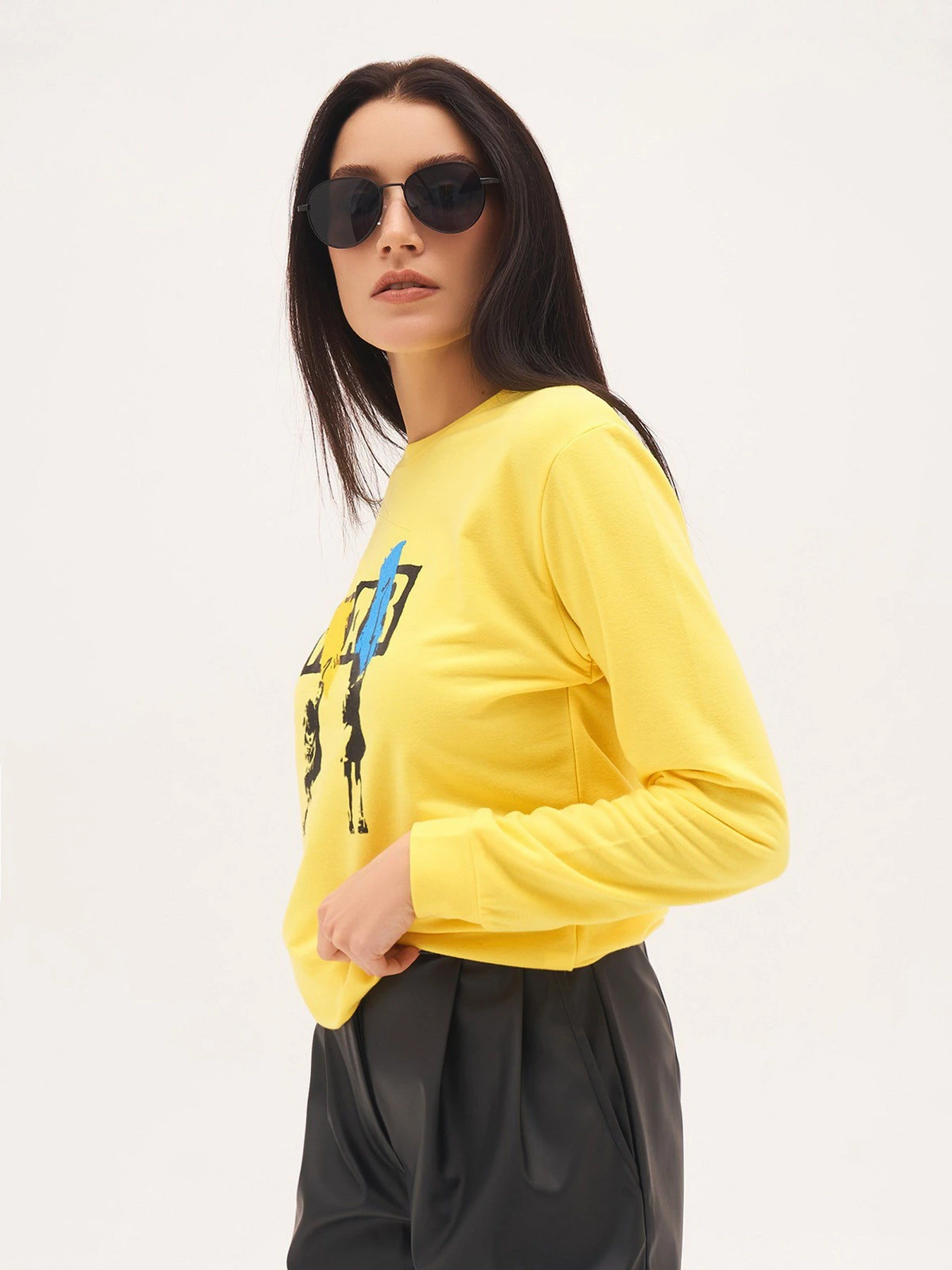 Худі та світшоти ISSA Plus модель 13321_yellow Фото
