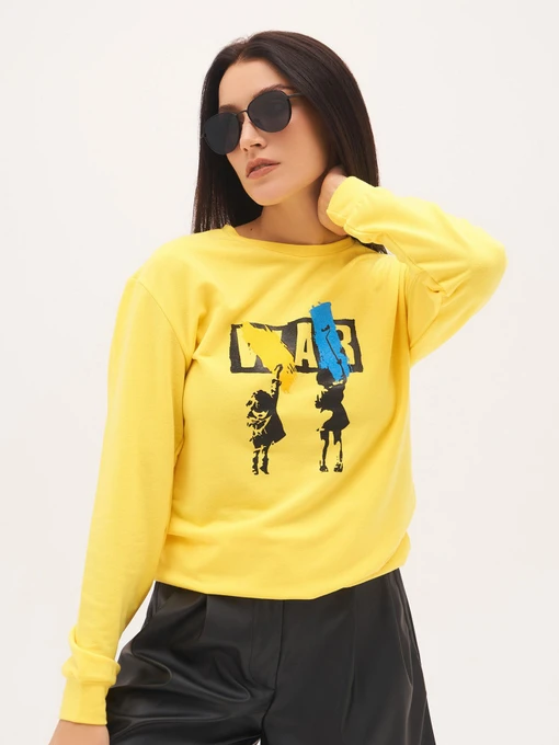 Худи и свитшоты ISSA Plus модель 13321_yellow Фото