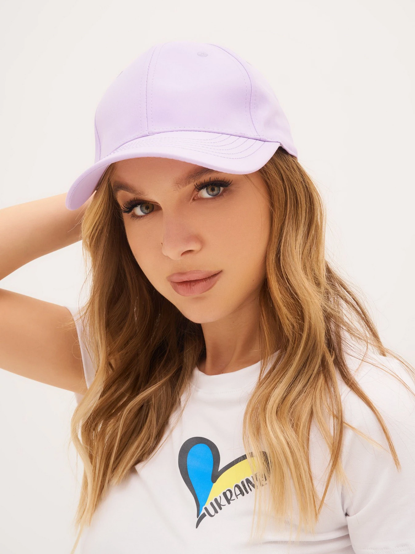 Шапки и кепки ISSA Plus модель KP1-31_lilac Фото