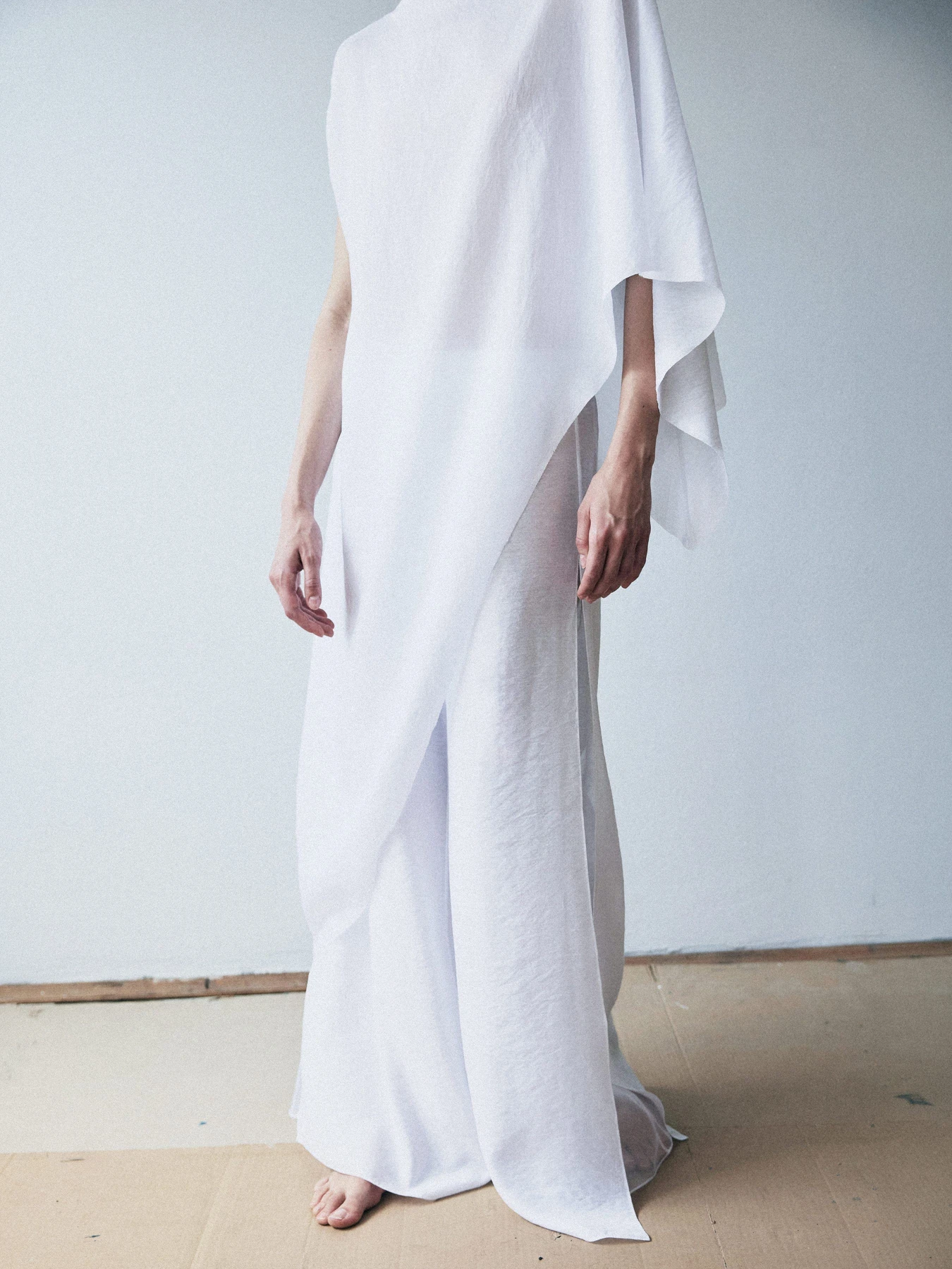 Брюки BUDZIKO Canvas модель DVDNK-PTS-WHT-SS26 Фото