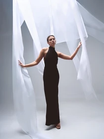 Платья BUDZIKO Elodie модель ELD-DRS-BLCK-SS25 Фото