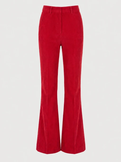 Брюки BUDZIKO Scarlett модель SCRLT-PTS-RED-SS25 Фото