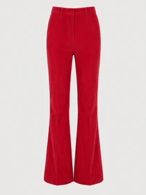Брюки BUDZIKO Scarlett модель SCRLT-PTS-RED-SS25 Фото